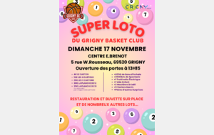 Prochain loto le 17 novembre 2024